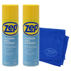 Zep Foaming Wall Cleaner 18oz 2-Pack with Blue Microfiber Rag