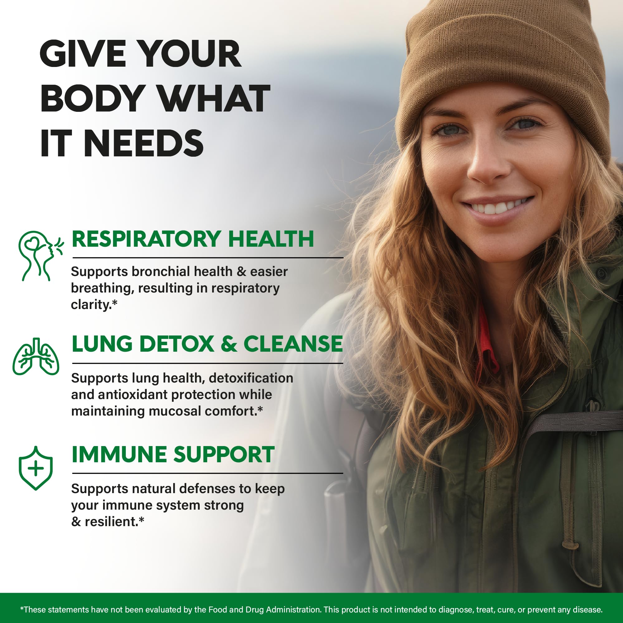 Mullein Lung Detox - Mullein Leaf 10:1 Extract Supplement - 60 Vegan Caps | Marshmallow Root | Echinacea | Quercetin | NAC - 15-in-1 Lung Support & Cleanse for Smokers Supplement - for Women & Men