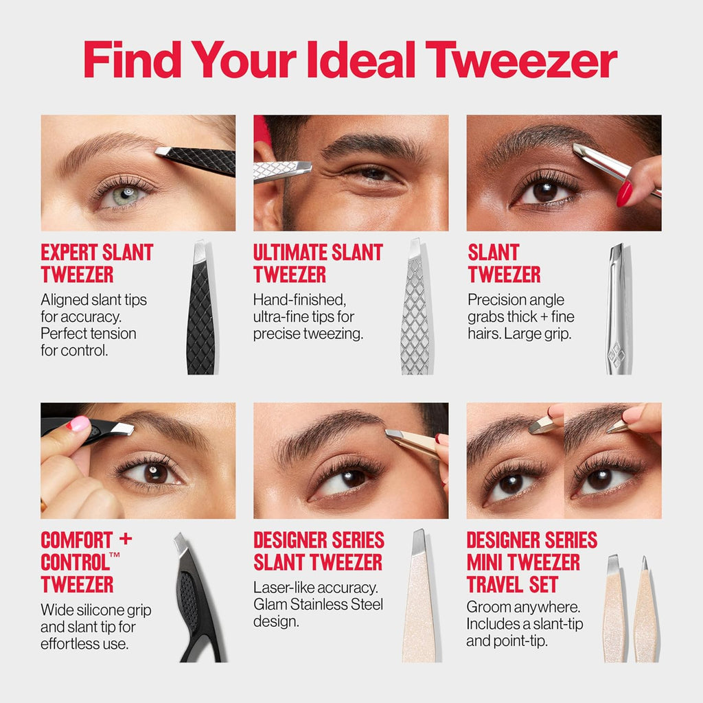 Buy now Revlon Expert Slant Tweezer, High Precision For an Easy Hair Removal, Made With Stainless Steel, 1 Count at indiglob india