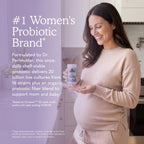 Garden of Life Dr. Formulated Probiotics Once Daily Prenatal - Acidophilus and Bifidobacteria Probiotic Support for Mom and Baby – Shelf Stable - Gluten, Dairy, and Soy-Free - 30 Vegetarian Capsules