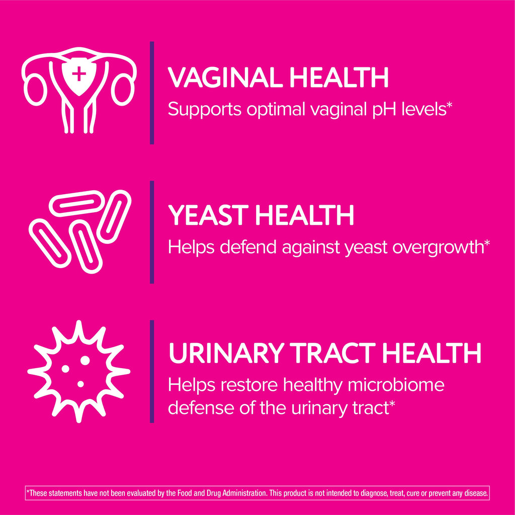Florajen Women’s Probiotic with Cranberry, 30 Capsules | Prebiotic for Vaginal, Digestive, & Immune Support, Gut & Urinary Health, Vegan, Gluten-Free, Daily Wellness