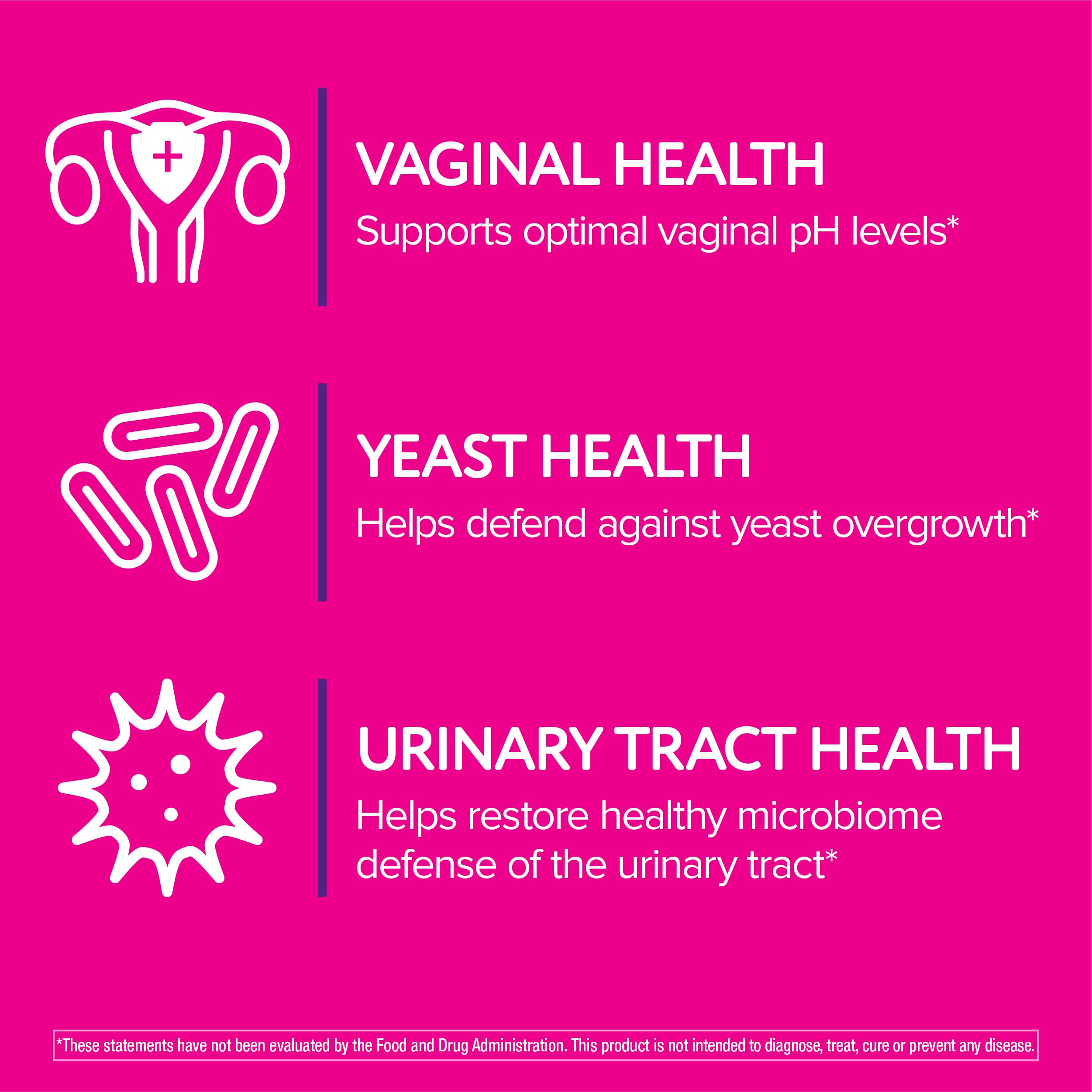 Florajen Women’s Probiotic with Cranberry, 30 Capsules | Prebiotic for Vaginal, Digestive, & Immune Support, Gut & Urinary Health, Vegan, Gluten-Free, Daily Wellness