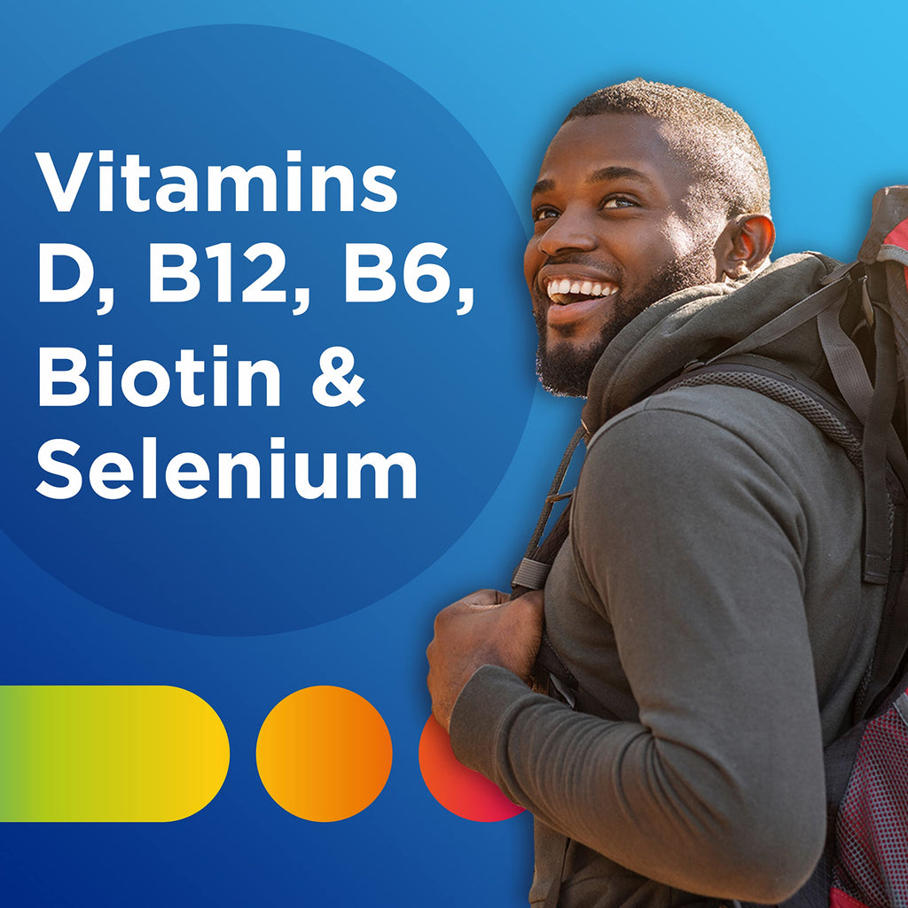 Centrum Multivitamin for Men, Multivitamin/Multimineral Supplement with Vitamin D3, B Vitamins and Antioxidants, Gluten Free, Non-GMO Ingredients - 120 Count