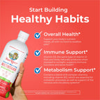 MaryRuth's Liquid Morning Multivitamin Essentials+, 2 Flavors, Vegan, 32oz | Vitamin A C D E B6 B12 Biotin Zinc, Mens Womens Multivitamin, Immune Support, Beauty, Sugar Free, Vegan, Ages 1+