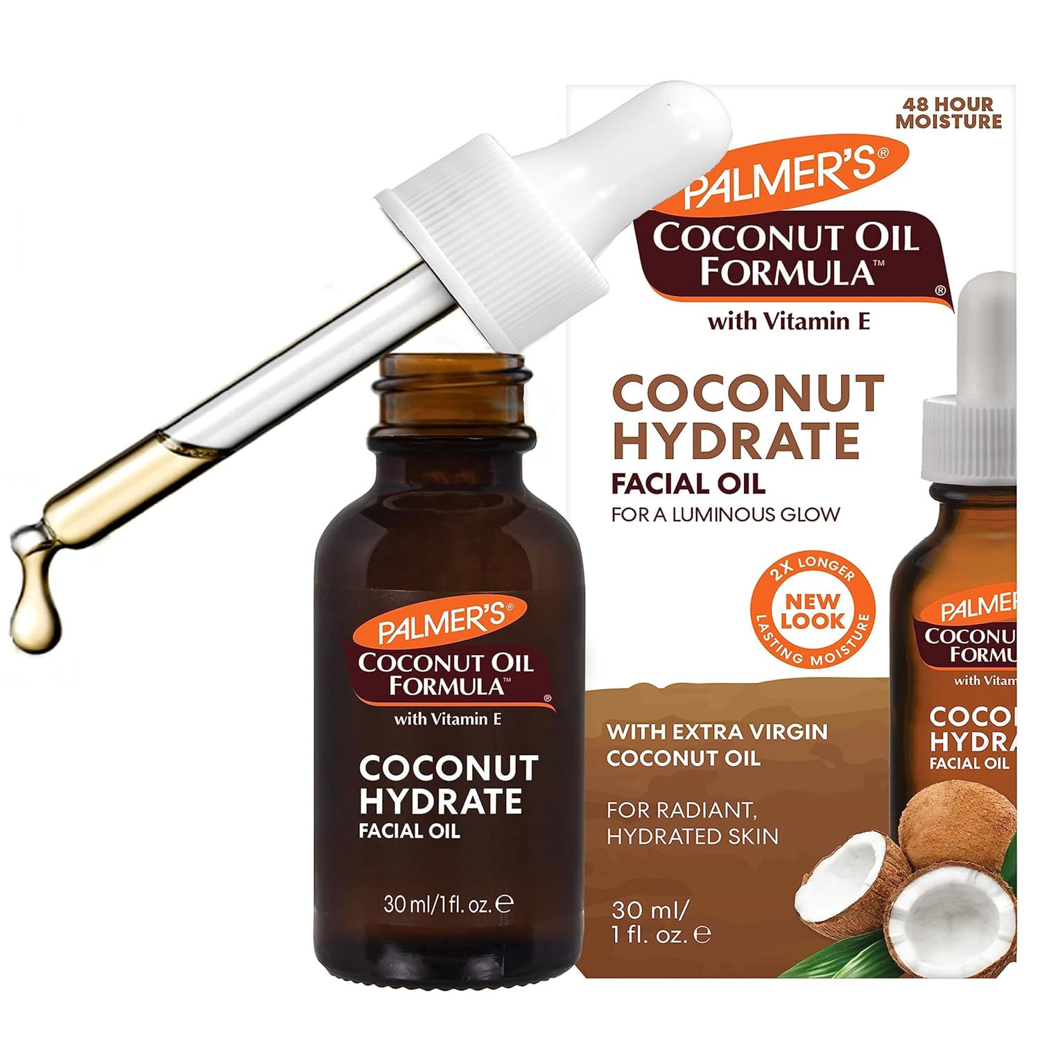 Buy now Palmer's Coconut Oil Formula Coconut Monoi Luminous Hydration Facial Oil, 1 Ounce at indiglob india