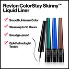 Buy now Revlon Skinny Liquid Eyeliner, ColorStay Eye Makeup, Waterproof, Smudge-proof, Longwearing with Ultra-Fine Tip, Black Out, 0.08 oz at indiglob india