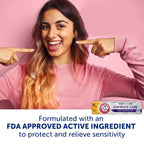 ARM & HAMMER Toothpaste Complete Care Whole Mouth Protection, 6 Pack, Fresh Mint, Anticavity Fluoride Toothpaste with Baking Soda, Whitening Enamel Strengthening Paste, Travel Size 0.9 Oz