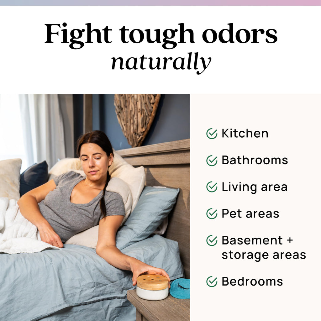 Azuna Home Odor Eliminator for Strong Odor | 24oz Gel Refill | Lavender