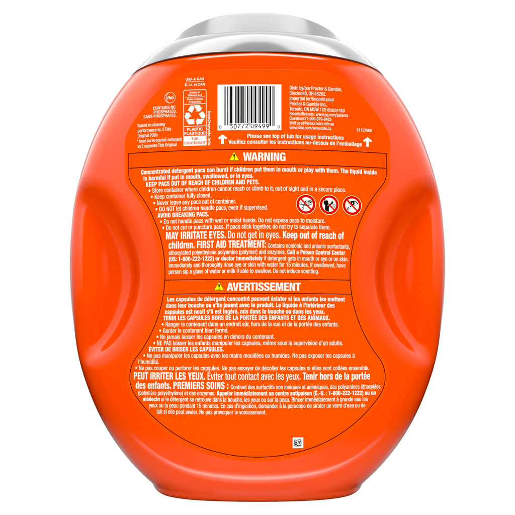 Buy now Tide Power Pods with Febreze Laundry Detergent Pacs, 45 Count, Botanical Rain Scent, All-Day Freshness at indiglob india