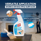 Max Strip Latex Paint Remover Gel Spray, Multi-Surface Safe, 22 fl oz