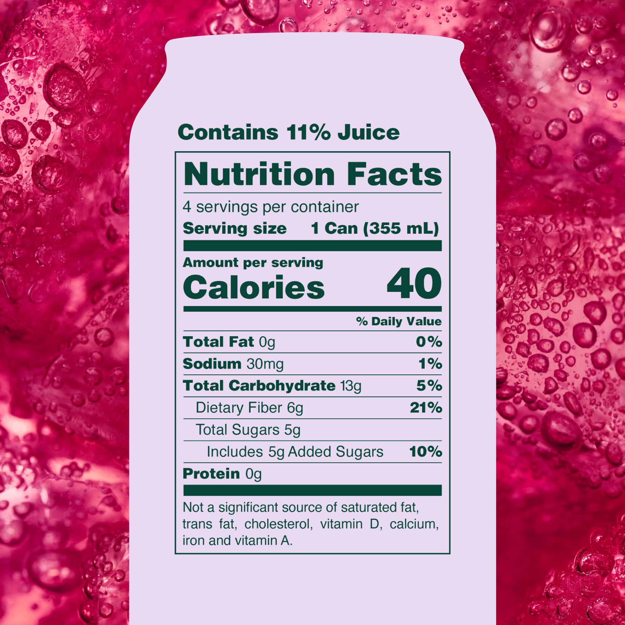 Buy now OLIPOP Prebiotic Soda Pop, Classic Grape, Prebiotics, Botanicals, Plant Fiber, 12 fl oz (4 Cans) at indiglob india