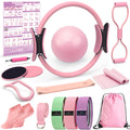 Pilates Kit for Home Workouts, Pilates Equipment Ring and Ball Set, Pilates Essentials Kit for Women, Home Pilates Workout Kit, Pilates Set, Pilates Starter Kit for Women at Gym Studio Travel
