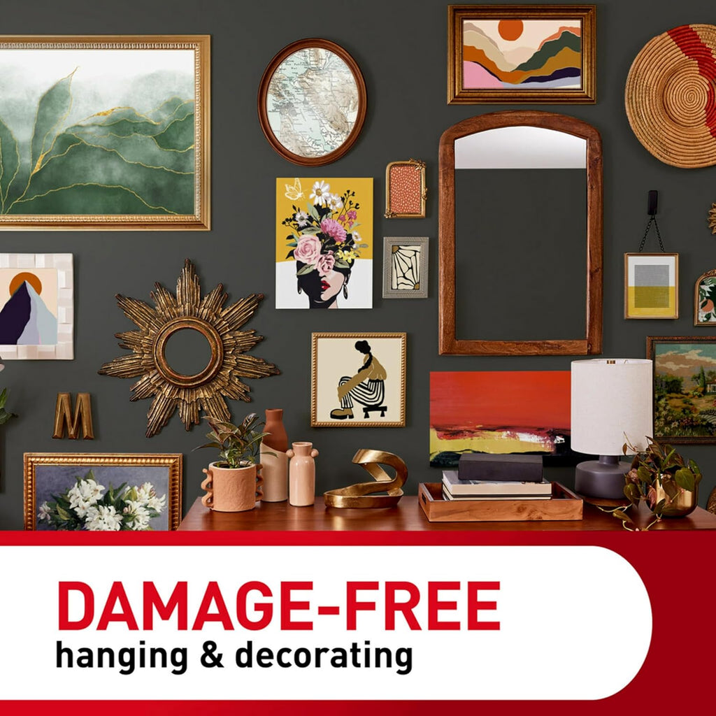 Buy now Command 20 lb XL Heavyweight Picture Hanging Strips 10 Pairs (20 Command Strips), Damage-Free Hanging Picture Hangers, Heavy Duty Wall Hanger for Home Decor, White Adhesive at indiglob india