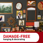 Buy now Command 20 lb XL Heavyweight Picture Hanging Strips 10 Pairs (20 Command Strips), Damage-Free Hanging Picture Hangers, Heavy Duty Wall Hanger for Home Decor, White Adhesive at indiglob india