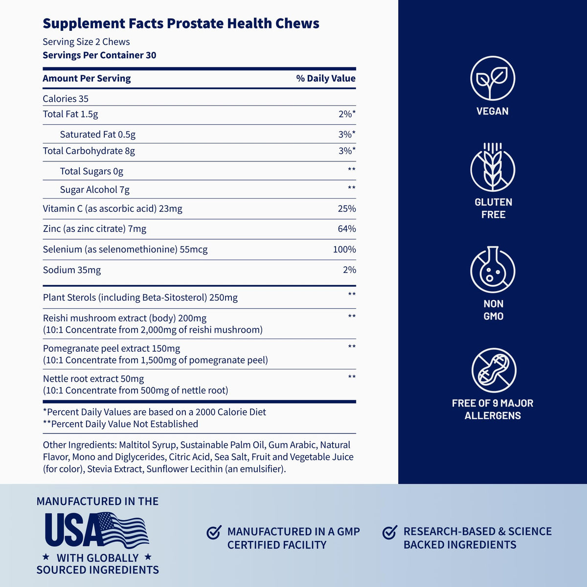 Snap Supplements Prostate Health + Nitric Oxide Bundle, 60 Soft Chews Each