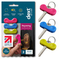 Dext - Keywing Key Turner Aid for People with Arthritis, Parkinson’s, and More, Comfortable and Secure Grip for Weak Hands, Lightweight, Durable, Click-On Design, Suitable for Flat Keys (Multipack, 3)