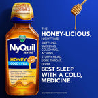 Buy now VICKS DayQuil & NyQuil SEVERE Honey Flavor Co-Pack, Cold & Flu Medicine, Relieves Headache, Fever, Sore Throat, Minor Aches & Pains, Nasal Congestion, Sinus Pressure, Stuffy Nose, and Cough, 2x12oz at indiglob india