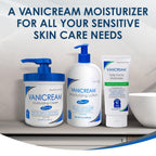 Vanicream Moisturizing Cream with Pump Dispenser, 16 Oz, Formulated without Common Irritants for Sensitive Skin, Body & Face Moisturizer, Restores Moisture & Soothes Irritated, Itchy Areas