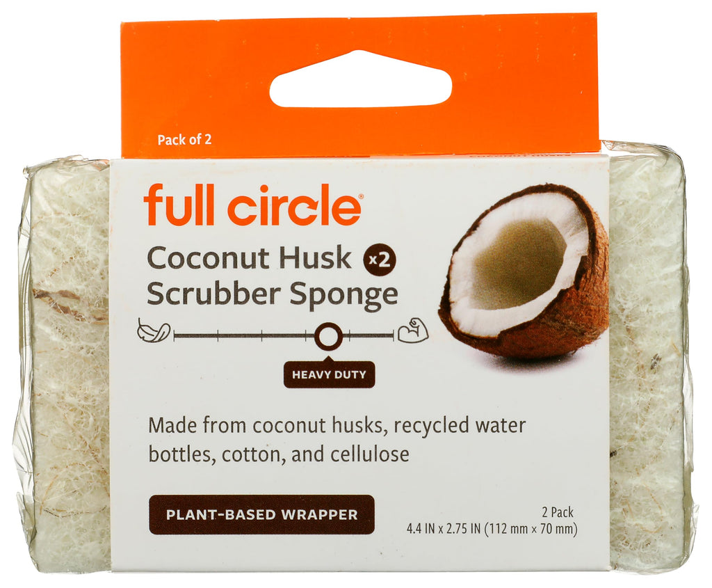 Cleana Colada Heavy Duty Coconut Scrubber Sponges 2ct, 2 CT