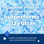 Buy now PetSafe ScoopFree Premium Natural Cat Litter - Eco-Friendly Long-Lasting Litter - High Absorbency & Low-Tracking Design - Non-Clumping Pebbles - 4.2 lb Bag - 2 Pack at indiglob india