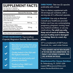 Saw Palmetto and L-Arginine for Men Capsules for Men's Health, 30 Servings