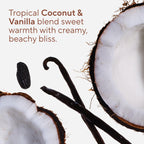 Native Body Scrub, Gently Exfoliates & Moisturizes for Smoother Skin in 1 Wash, Clean, Minimal, Silica-Free Ingredients for Sensitive Skin, for Women & Men, Coconut & Vanilla, 12 oz