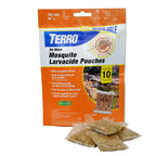 TERRO No Mess Mosquito Larvacide Pouches, 10-Pack