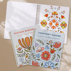 Beautiful Adult Coloring Book Set of 2 for Relaxation - Affirmation Books