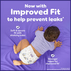 Luvs Size 8 Baby Diapers, Platinum Protection Bluey Diapers for Day & Night,Size 8 (46+ lb), 52 Count