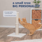 TRIXIE Parla 24.4-in Jute Cat Scratching Post, Beige