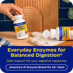 Enzymedica Digest Complete - Helps Gas & Bloating - 90 Caps | Digestive Enzyme Supplement for Women & Men, Enzyme Capsules for Digestion, Gut Health Support, Energy Support, Vegan