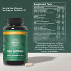 Primal Harvest Multivitamin - Daily Supplement, Gluten & Soy Free