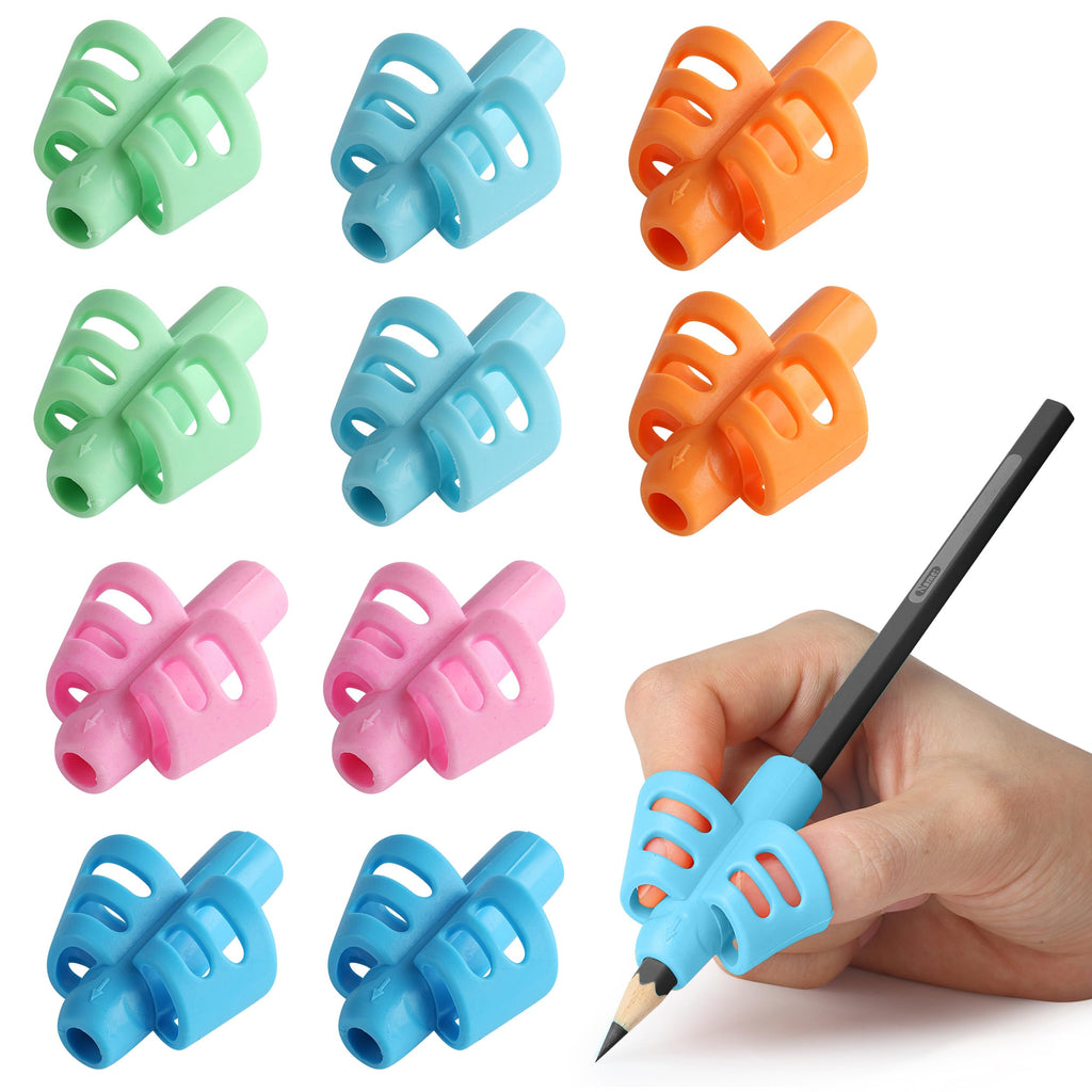 Mr. Pen- Pencil Grips for Kids Handwriting, 20 Pack