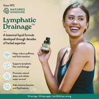 Nature's Sunshine Lymphatic Drainage Drops with Cleavers Extract - 60 Serv. | Herbal Lymphatic Support Supplement Complex for Lymph Drainage, Red Clover, Red Root & Prickly Ash Bark for Lymph System Flow