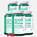 Goli Zero Sugar Pre Pro Postbiotic Gummies - Worlds First 3-in-1 with DE111, XOS, MCC1849 - No Sugar Alcohols - Vegan, Keto-Friendly, Non-GMO