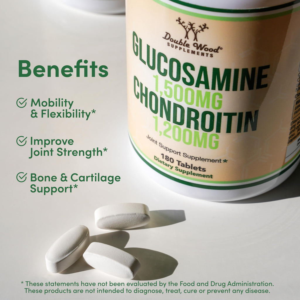 Glucosamine Chondroitin Sulfate, Joint Comfort, MSM-Free, 180 Tablets