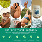 Prenatal Omega-3 Pro - High Potency Dose of Sustainably Sourced Fish Oil, 1000mg DHA, 1000mg EPA, Encased in a Gelatin-Free, Plant-Based Softgel Shell 120ct