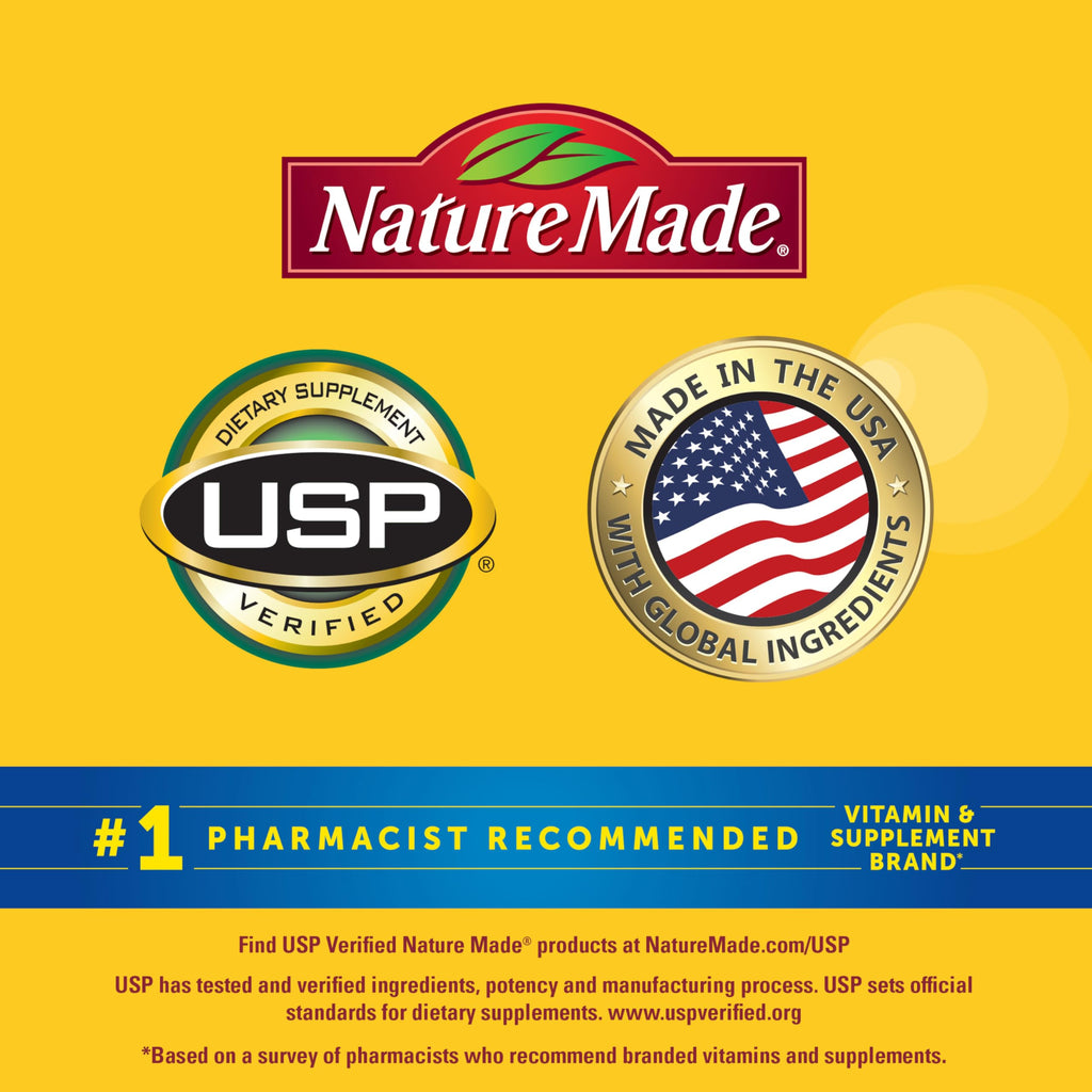 Nature Made Super C Tablets with Vitamin D3 and Zinc, 60 Tablets | Adult Vitamin C Immune Support Supplement, For Daily Immune Support and Antioxidant Support, 60 Day Supply