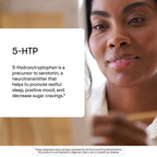THORNE 5-HTP, 100 mg 5-Hydroxytryptophan & Active Vitamin B6, 90 Capsules | Supports Healthy Serotonin Levels, Restful Sleep, Positive Mood & Stress Management*, Gluten-Free, NSF Contents Certified