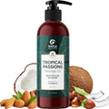 Buy now Tropical Sensual Massage Oil for Couples - Complete Relaxation Full Body Massage Oil for Date Night with Smooth Gliding Coconut and Sweet Almond Oil with Mango Scent - Non GMO Gluten Free and Vegan 8 Fl Oz (Pack of 1) Tropical at indiglob india