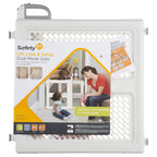 Safety 1st Baby Gates for Doorways, Pressure Mount Lift, Lock and Swing, Dog Gates, Hardware Gate for Stairs, Fits 28"-42" Wide