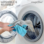 MagicFiber Microfiber Cleaning Cloth, Rags & Dish Towels, 12pk, Large 13x11
