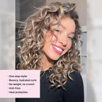 COLOR WOW Dream Coat for Curly Hair – Anti-Frizz Curl and Wave Spray | Anti-frizz spray, for wavy and curly hair, smooths, defines, lightweight, build-up free. Style with or without heat.
