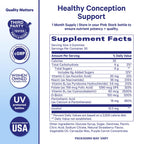 Blue Stork Fertility Supplement Gummies for Men, 90 Count