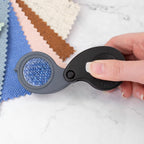 Buy now Carson TriView 5x/10x/15x Folding Loupe Magnifier with Built-in Case, 3-in-1 Portable Loupe Magnifying Glass - Adjustable Magnification, Great for Jewelry (TV-15) at indiglob india