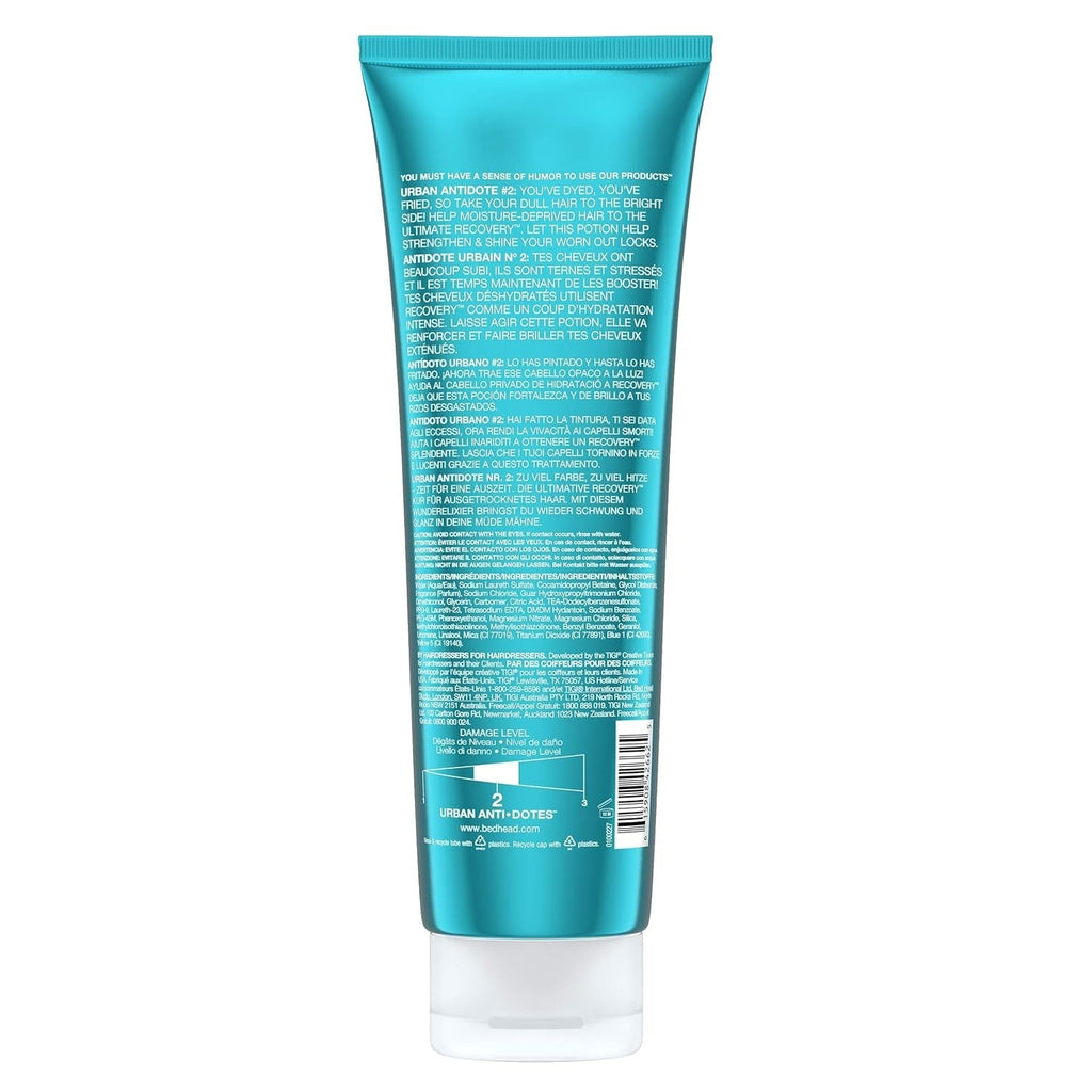 Buy now Tigi Bed Head Urban Anti+dotes Recovery Shampoo Damage Level 2, 8.45 Ounce at indiglob india