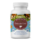 Perfect Supplements – Perfect Desiccated Liver – 120 Capsules - Undefatted Beef Liver – Natural Source of Protein, Iron, Vitamins A & B