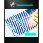 Foreveryoung Diamond Painting Zigzag Rulers, 9 PCS Tools for Square Kits