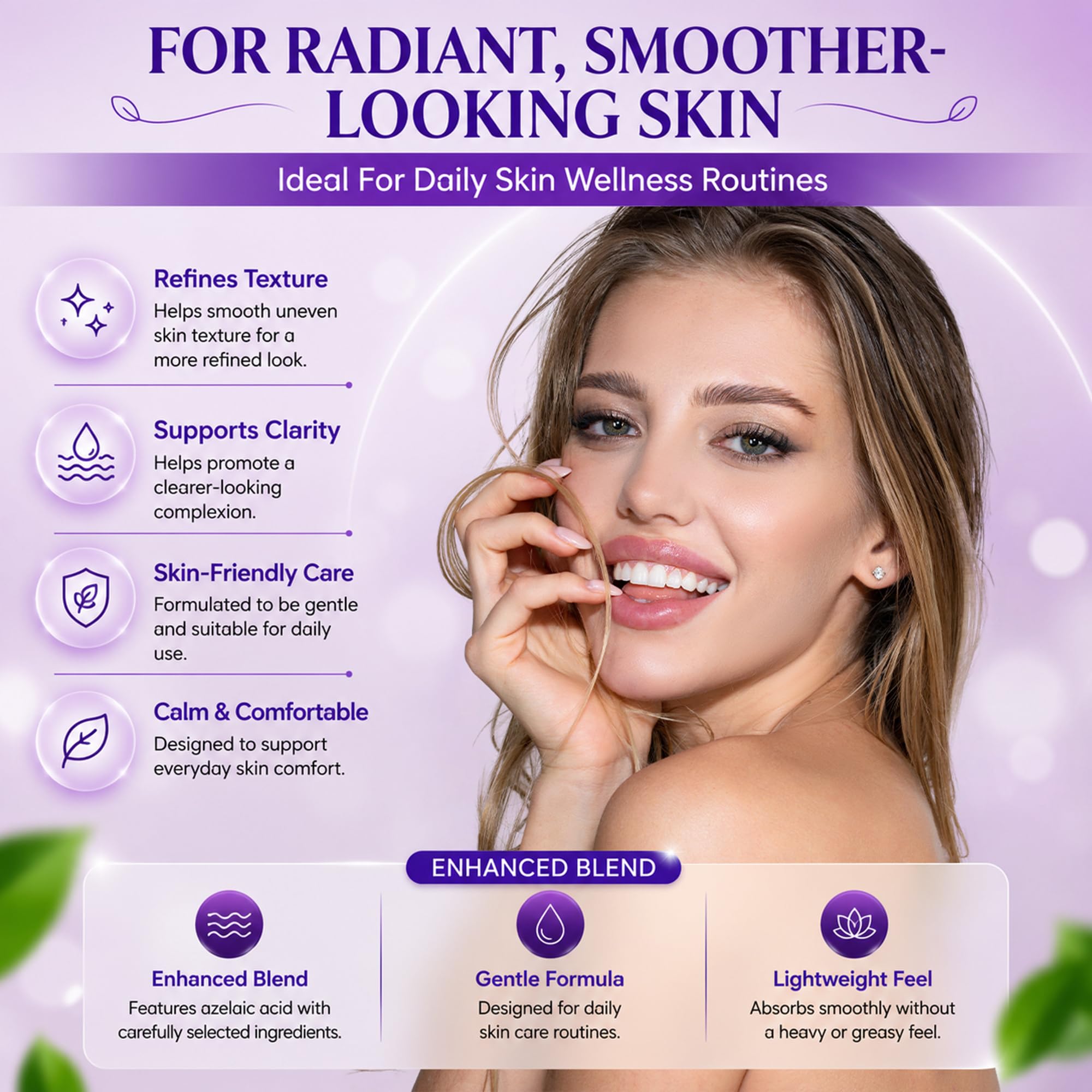 AOBBIY Azelaic Acid Cream for Face – Tone Refining Facial Cream for Skin Clarity & Smoother-Looking Skin, 1 oz | Tone Refining, Skin Clarity, Smoother-Looking Skin