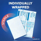Covidien 6017 Telfa Adhesive Dressing, Sterile 1's in Peel-Back Package, 2" x 3" (Pack of 100)